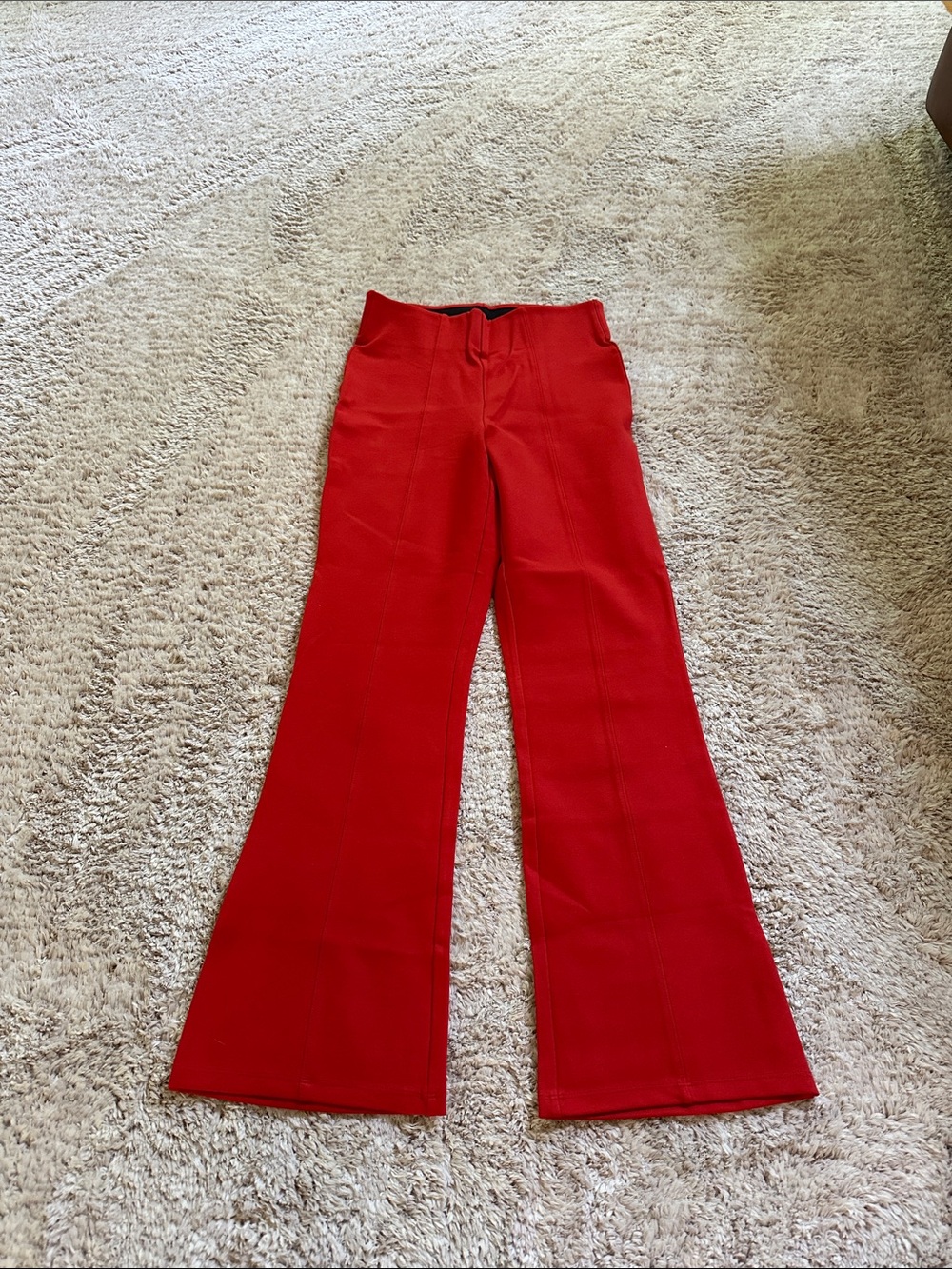 Old Navy Red Boot Cut Flare Pants